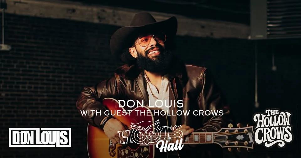 Don Louis with guest The Hollow Crows, LIVE @HootsHall