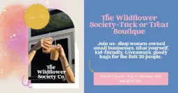 The Wildflower Society: Trick or Treat Bootique