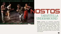 NOSTOS TARANTELLA UNDERGROUND! SOUTH ITALY