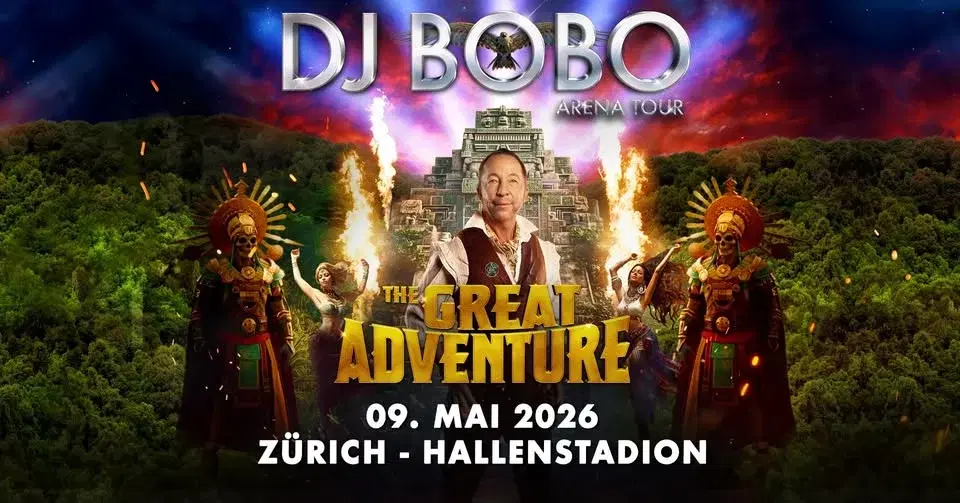 DJ BoBo - THE GREAT ADVENTURE TOUR- Hallenstadion Zürich
