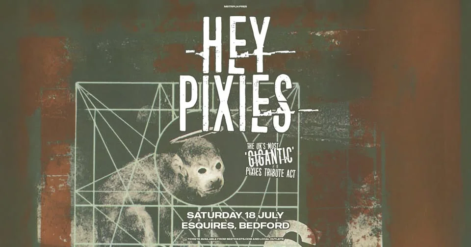 HEY PIXIES (Pixies Tribute Band) Sat 18th July, Bedford Esquires
