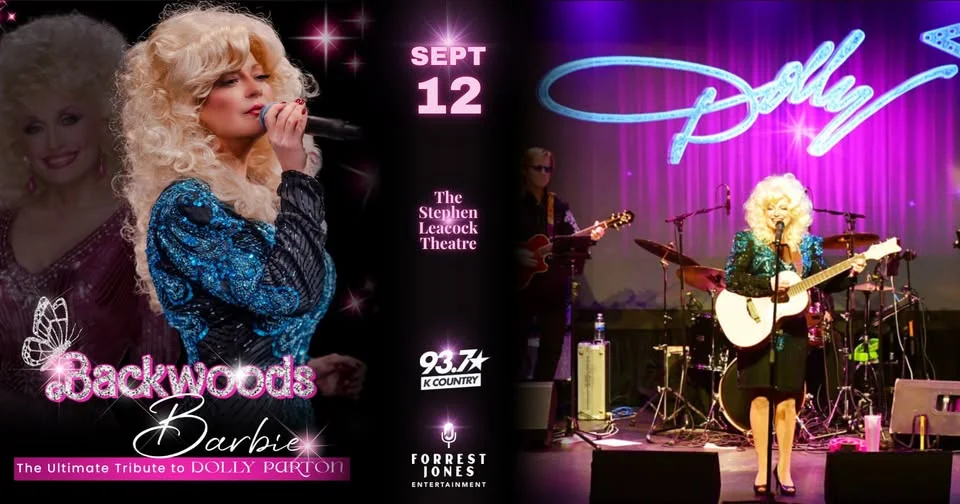 BACKWOODS DOLLY - Tribute to Dolly Parton - Saturday September 12, 2026 - Georgina - On Sale NOW!