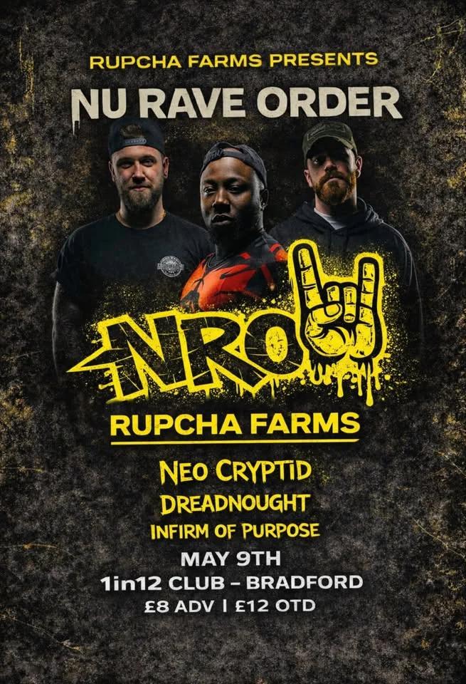 Rupcha Farms Presents: NU RAVE ORDER (9/5/26)