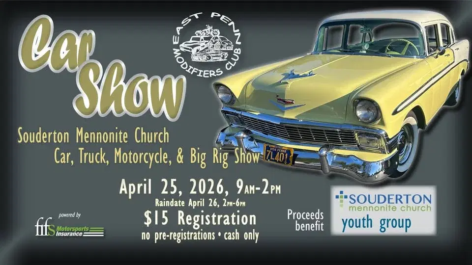East Penn Modifiers Club & Souderton Mennonite Church Car Show