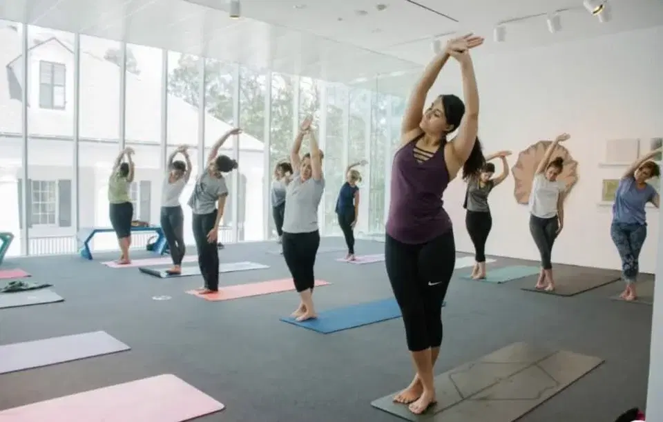Yoga in the Galleries