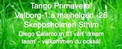 Tango Primavera - vårens tangofestival