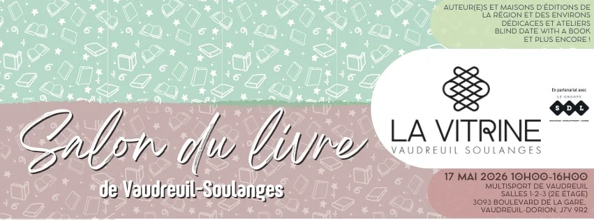 Salon du livre de Vaudreuil-Soulanges 2026