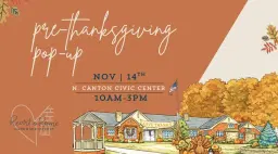 Pre-Thanksgiving Pop-up