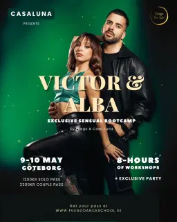 ✨ Bachata Bootcamp with Victor & Alba from Spain | May 9–10 ✨