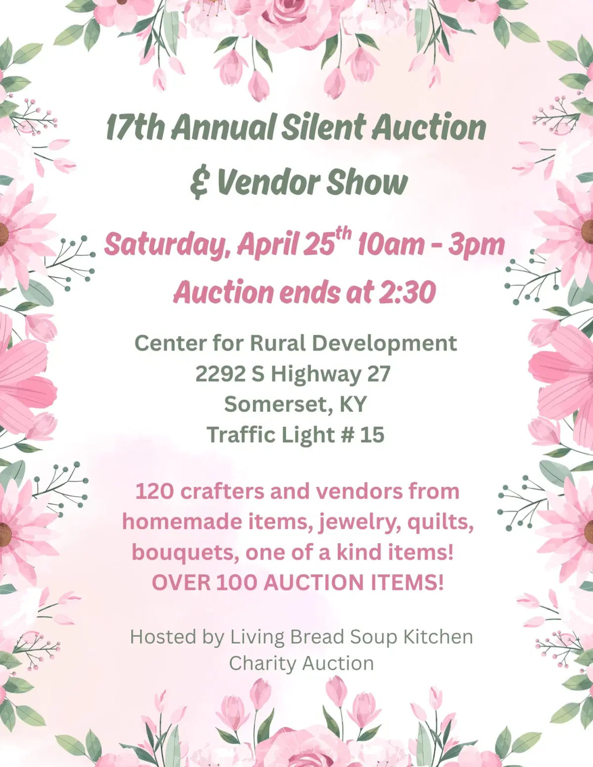 17th Annual Silent Auction & Vendor Show