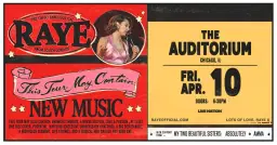 RAYE - THIS TOUR MAY CONTAIN NEW MUSIC