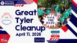 Great Tyler Cleanup 2026