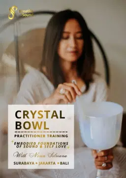 Crystal Bowl Practitioner Training - Embodied Foundations of Sound and Self Love ✨️