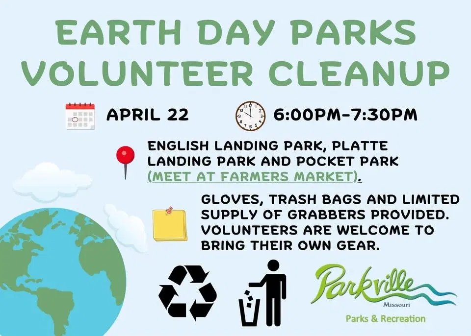 Earth Day Parks Volunteer Cleanup