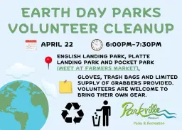 Earth Day Parks Volunteer Cleanup