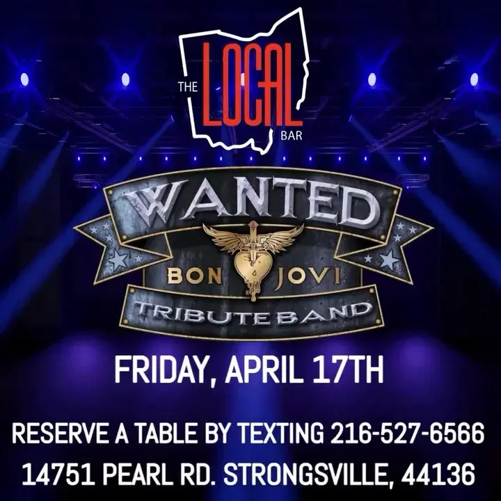 WANTED “BON JOVI TRIBUTE” RETURNS TO THE LOCAL