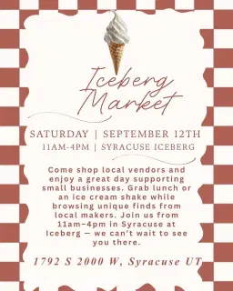 Iceberg Pop Up Market