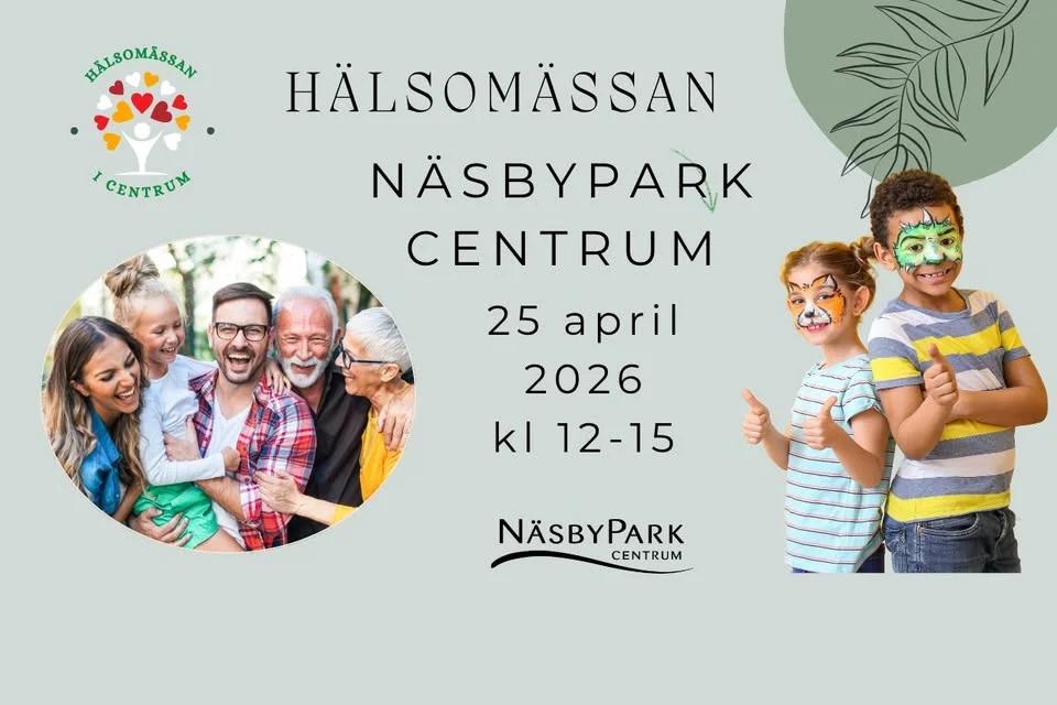 Hälso & Föreningsmässan i NäsbyPark Centrum