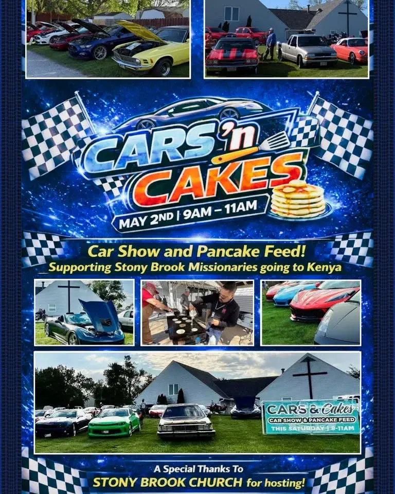 Cars’n Cakes Car Show and Pancake Feed!