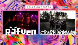 Folkpunkfesten | Crash Nomada + Räfven | Live på Kollektivet Livet