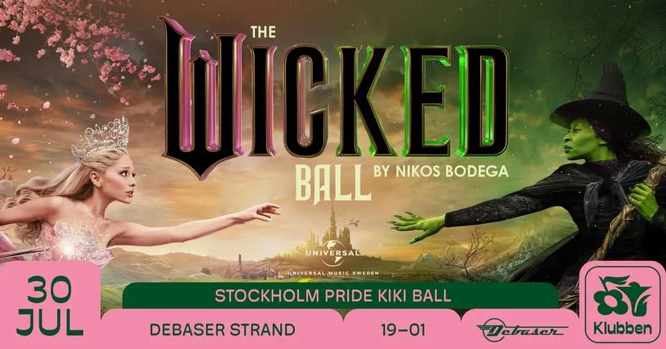 🌈✨ THE WICKED BALL – Stockholm Pride Kiki Ball på Debaser Klubben ✨🌈