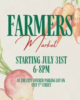 Farmers Market on East 1st