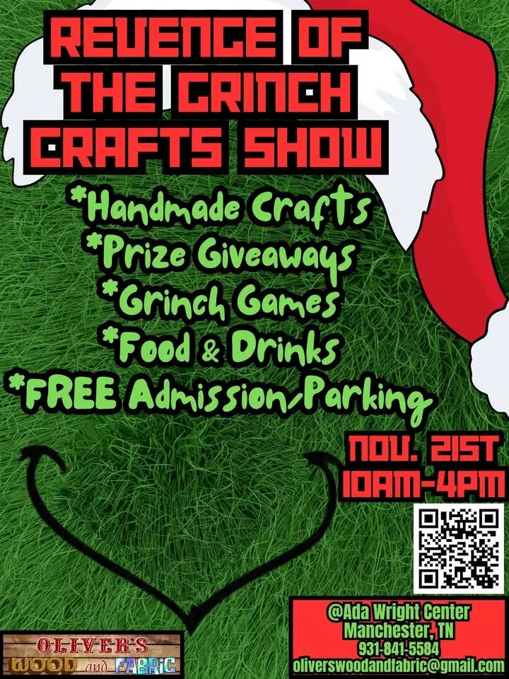 REVENGE OF THE GRINCH CRAFTS SHOW 2026