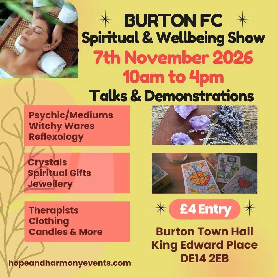 BURTON SPIRITUAL AND WELLBEING SHOW