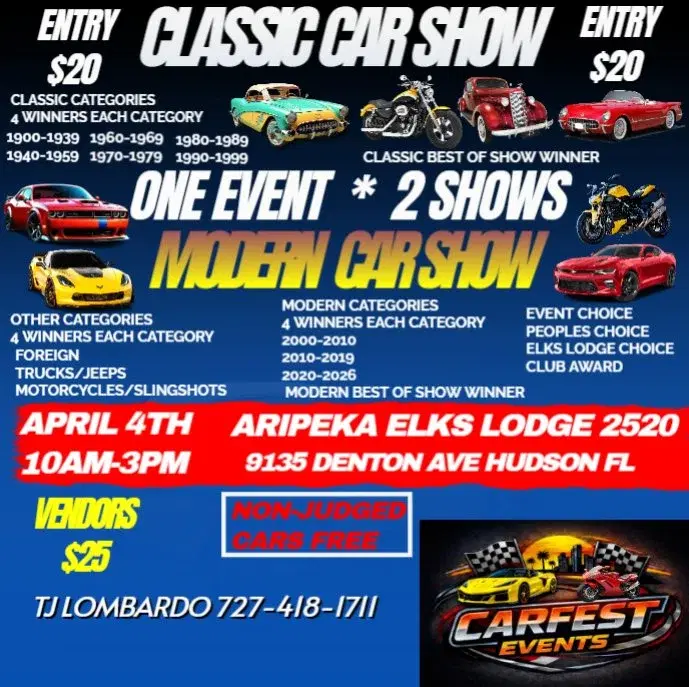 CARFEST EVENTS CLASSIC VS MODERN CAR SHOW