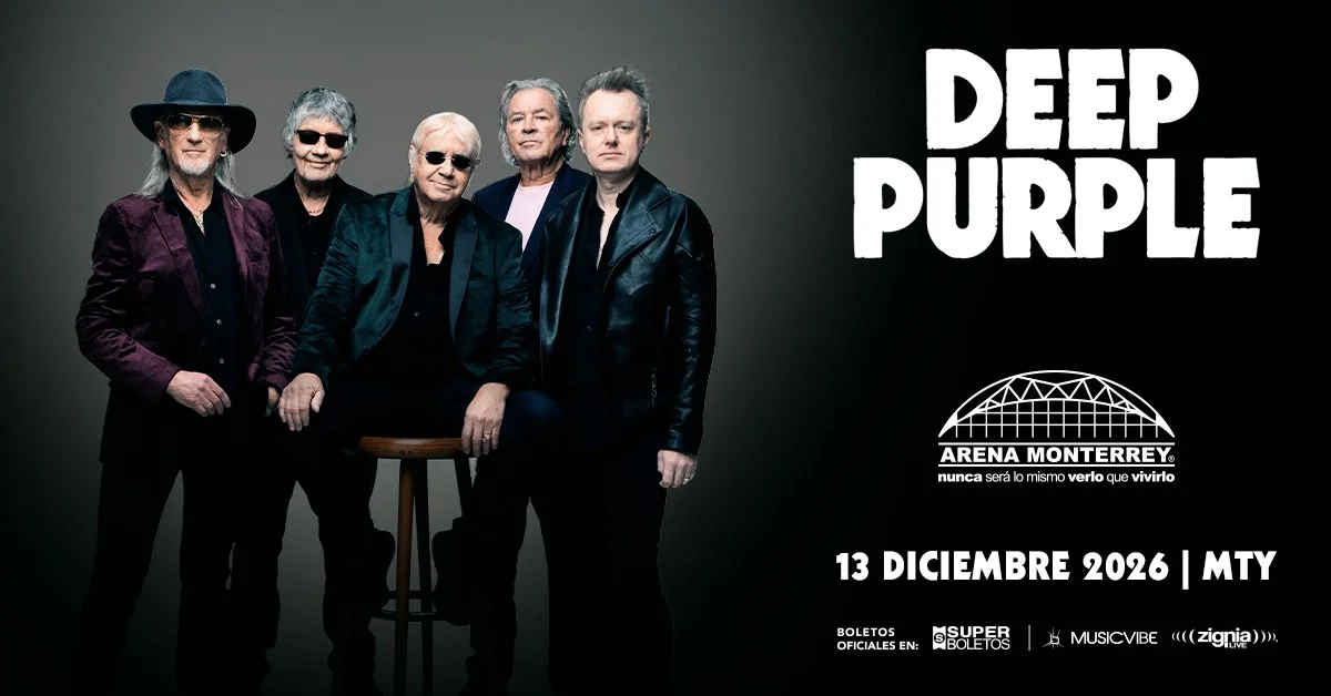 Deep Purple: Tour 2026 ( Monterrey, México )