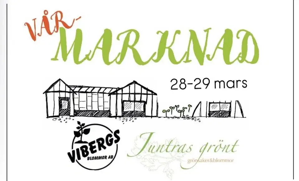 VÅRMARKNAD hos JUNTRA & VIBERGS!