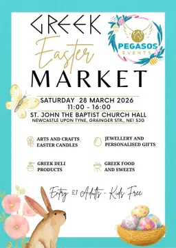GREEK EASTER MARKET - NEWCASTLE UPON TYNE