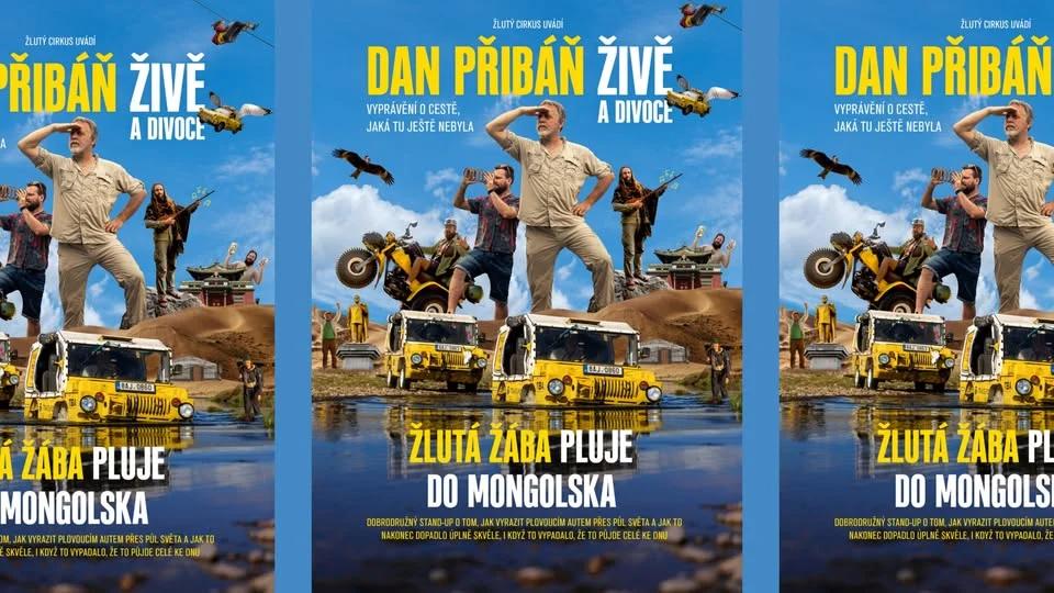 ŽLUTÁ ŽÁBA PLUJE DO MONGOLSKA