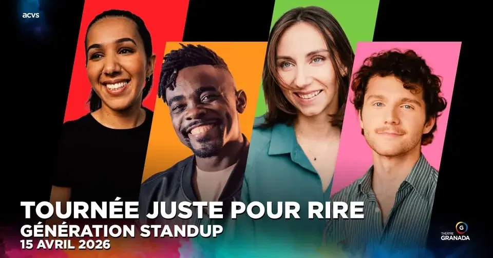 Tournée Juste Pour Rire | Génération standup | Théâtre Granada | Sherbrooke