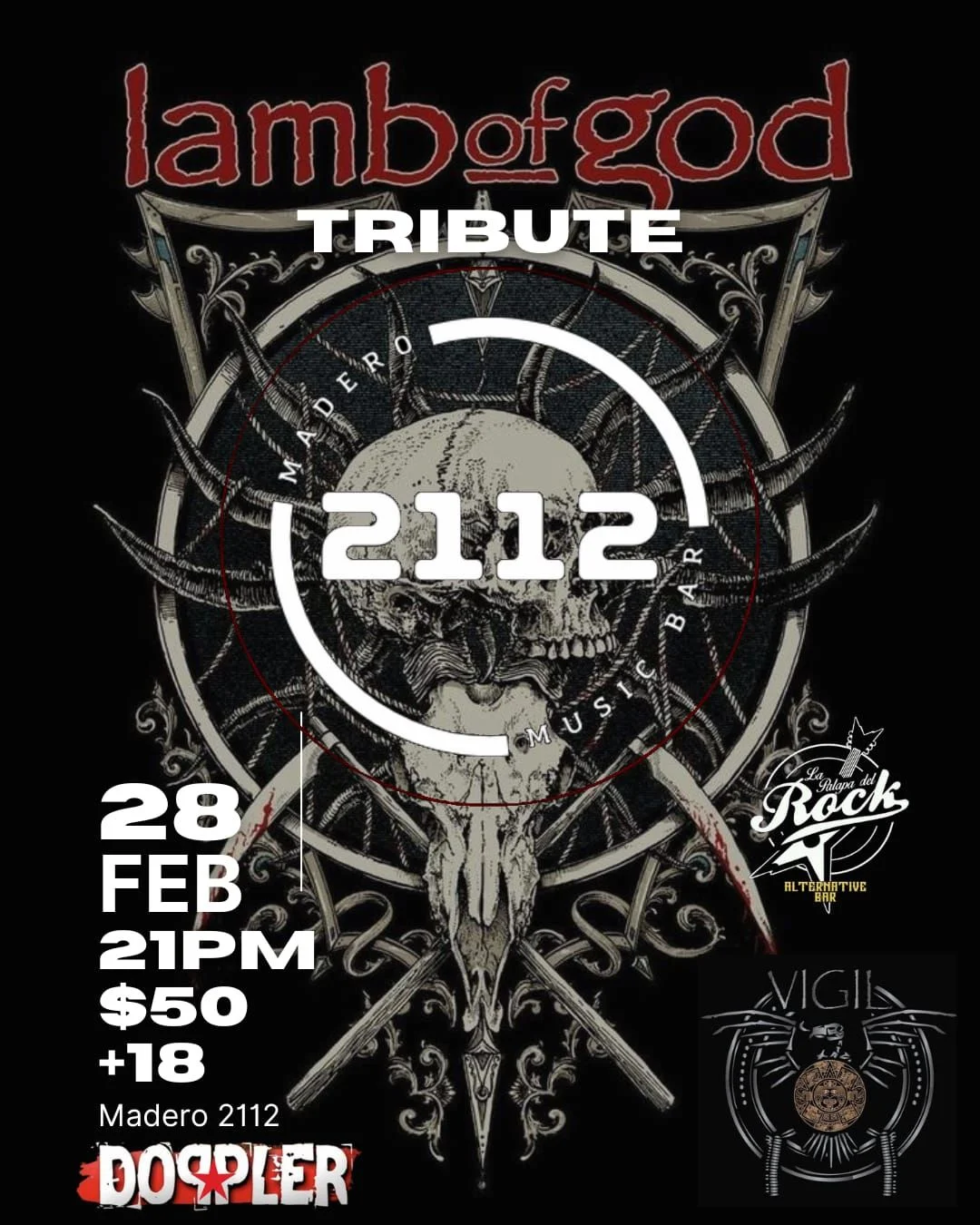 tributo a lamb of god for vigil