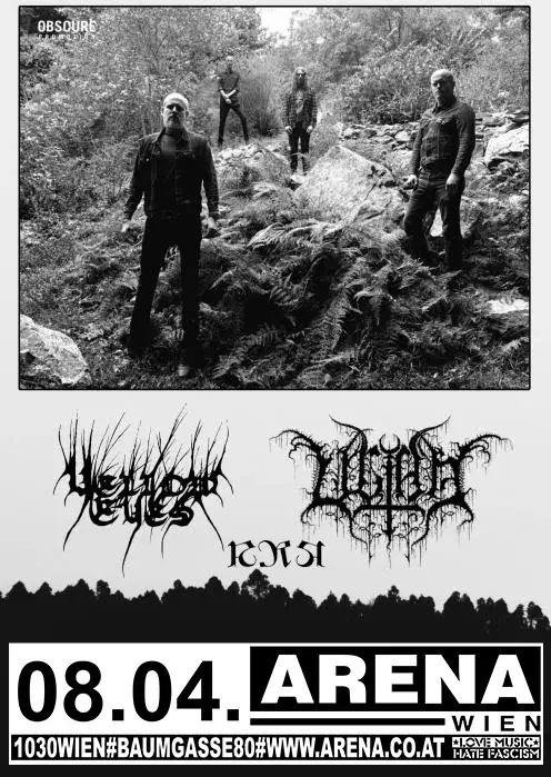 YELLOW EYES (us) + ULTHA (ger) + ARA (aut) I Arena Wien