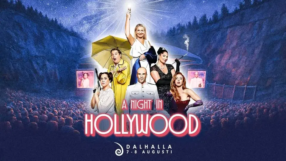 A Night in Hollywood | Dalhalla, Rättvik
