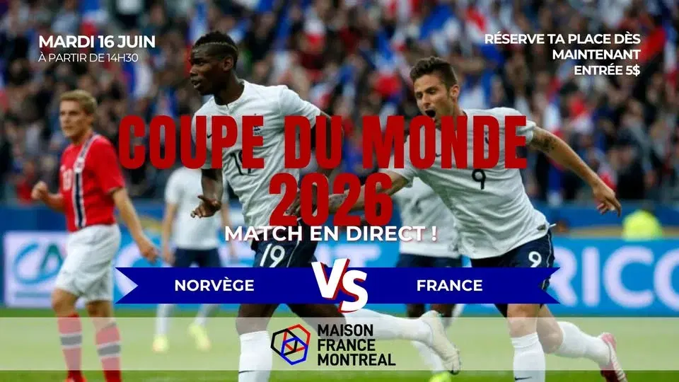 NORVÈGE vs FRANCE - FIFA WORLD CUP 2026