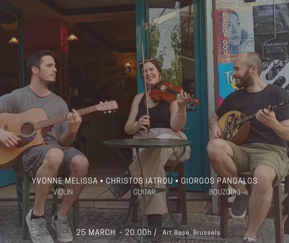 REBETIKO- ECHOES FROM ATHENS: YVONNE MELISSA, GIORGOS PANGALOS, CHRISTOS IATROU