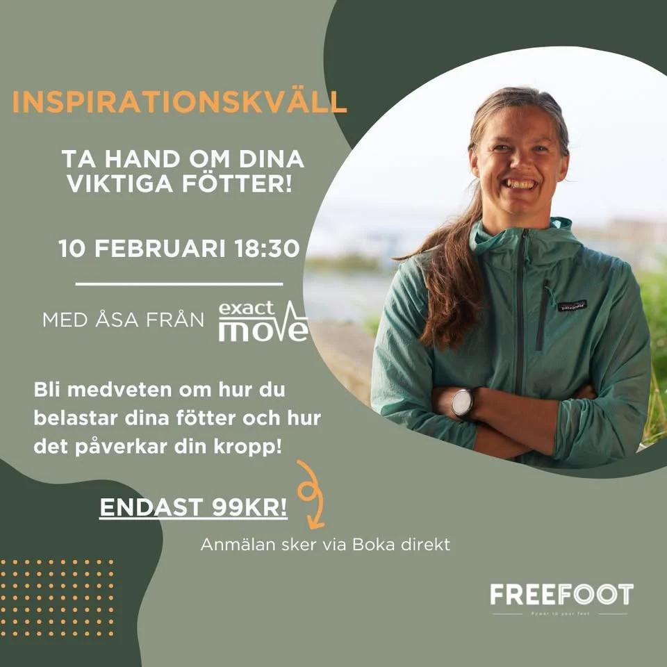 InspirationskvÀll - Ta hand om dina viktiga fötter