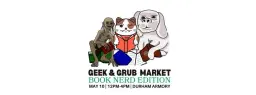 Durham Geek and Grub Market (Book Nerd Edition)