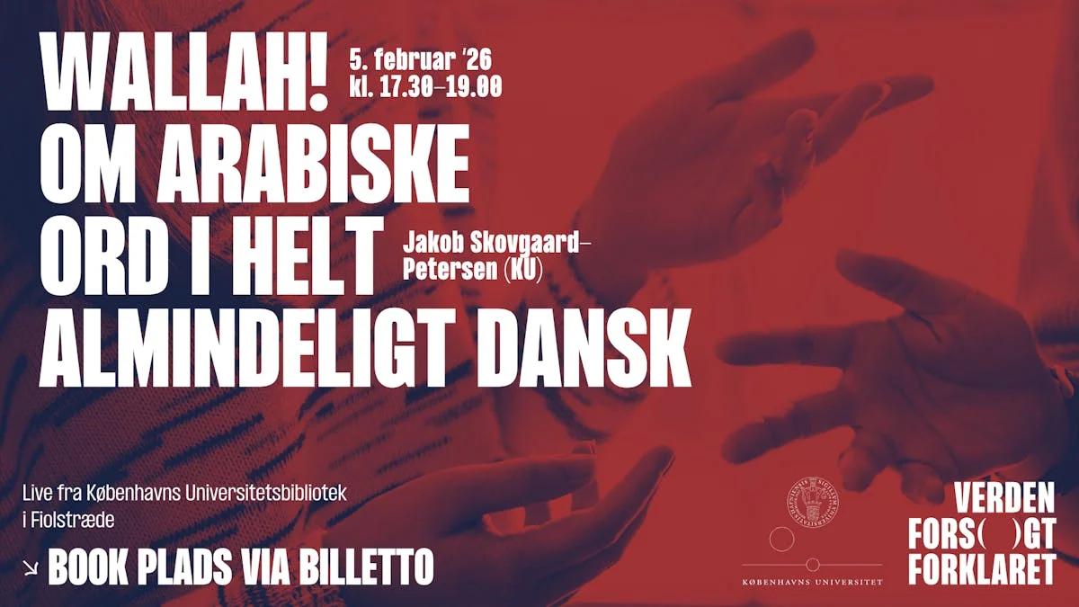Wallah! Om arabiske ord i helt almindeligt dansk
