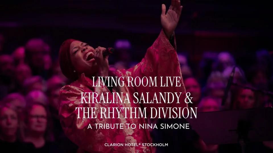 Living Room Live - A Tribute to Nina Simone med Kiralina Salandy & the Rhythm Division