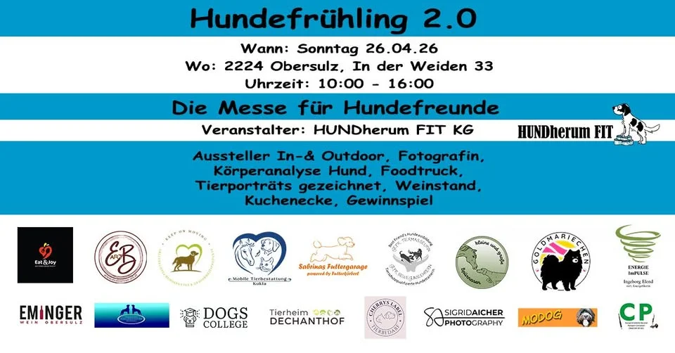 Hundefrühling 2.0 - Die Messe für Hundefreunde