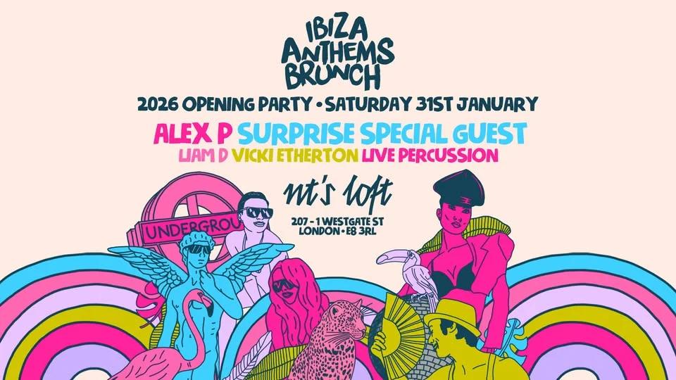 Ibiza Anthems Brunch 2026 Opening Party