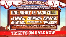 Summer In Nashville - Southend 2026