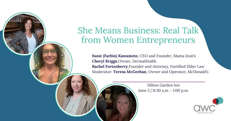 Monthly Speaker Series - She Means Business Expert Panel