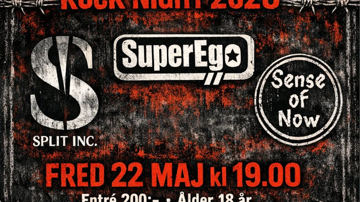 Belsepub: Groove Metal Night: Split Inc, SuperEgo & Sense of Now