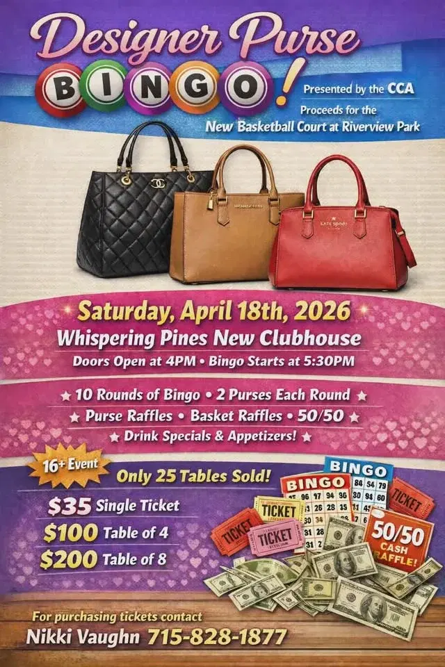 Designer Purse Bingo
