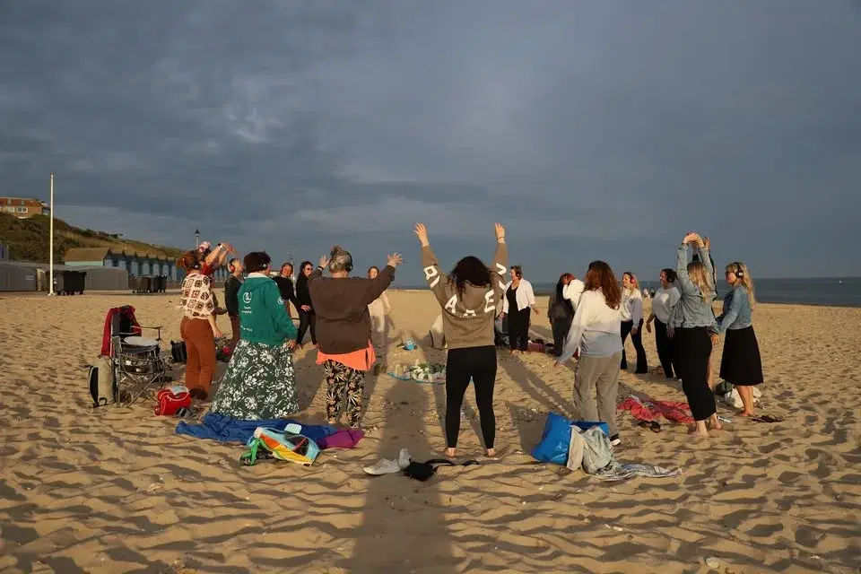 DEC - WINTER SOLSTICE & COLD FULL MOON Event SOBO Beach